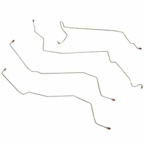 1999-2003 Ford Windstar Front Brake Line Kit Rear Drum Brakes Stainless GKT0101SS
